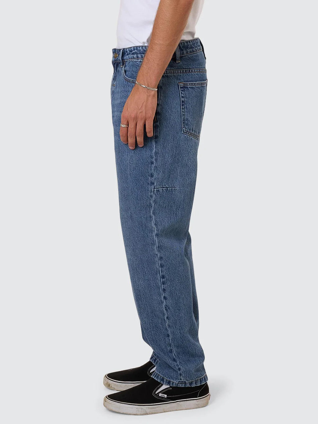 Chopped Denim Jean - Stoned Blues