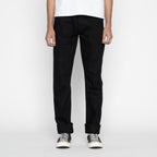 Relaxed Straight 14.5oz Slubby Black Selvedge - Black