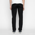 Relaxed Straight 14.5oz Slubby Black Selvedge - Black