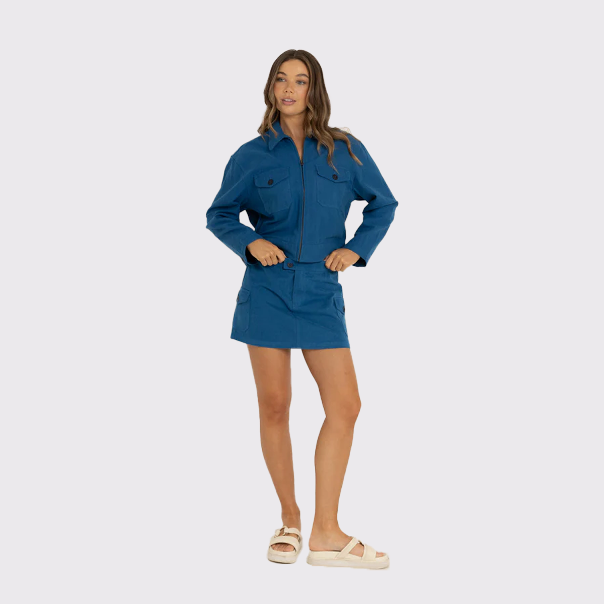 Utility Mini Skirt