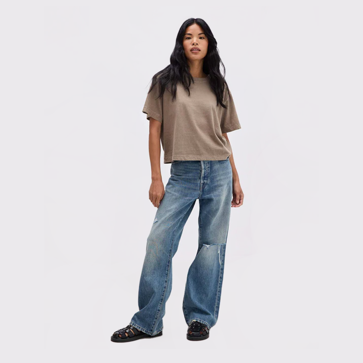 Women's Relaxed Crop Tee