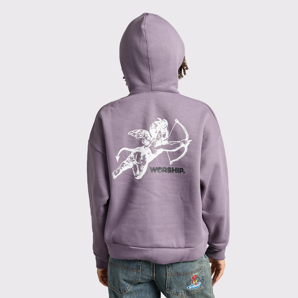 Women's Cherub Box Fit Hood - Purple Reign