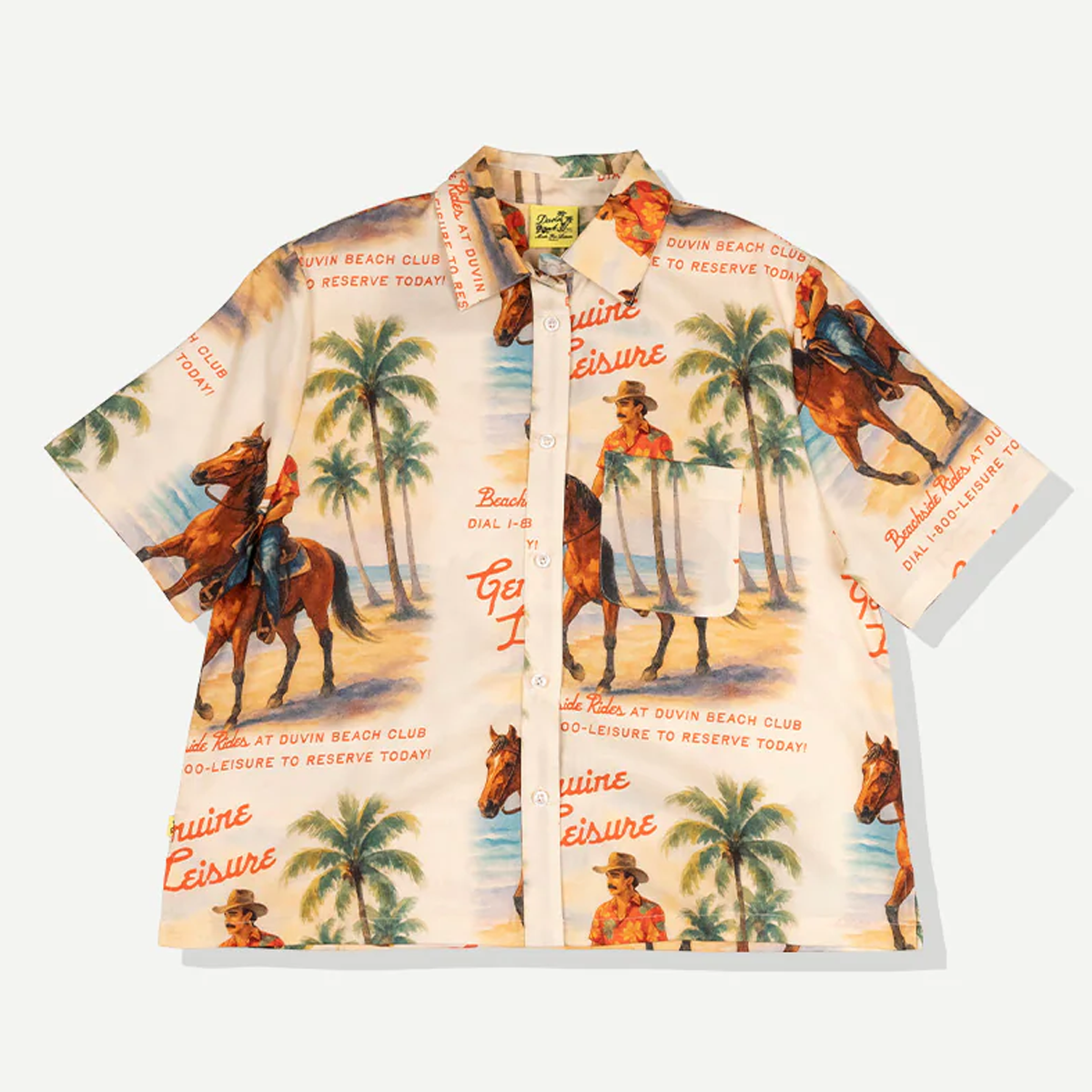 Beach Ranch Crop Buttonup