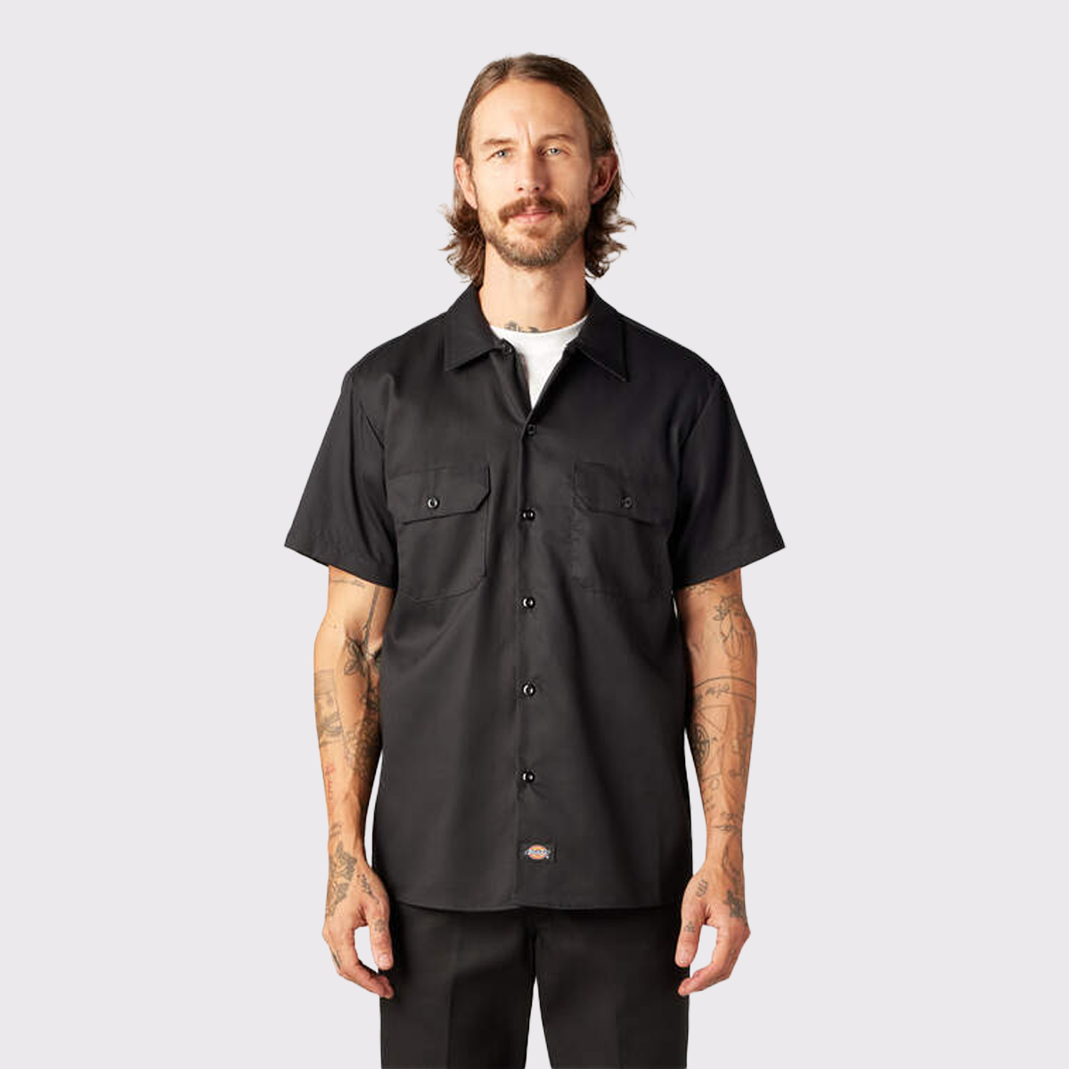Dickies Men's Short Sleeve Flex Twill Work Shirt (WS673)