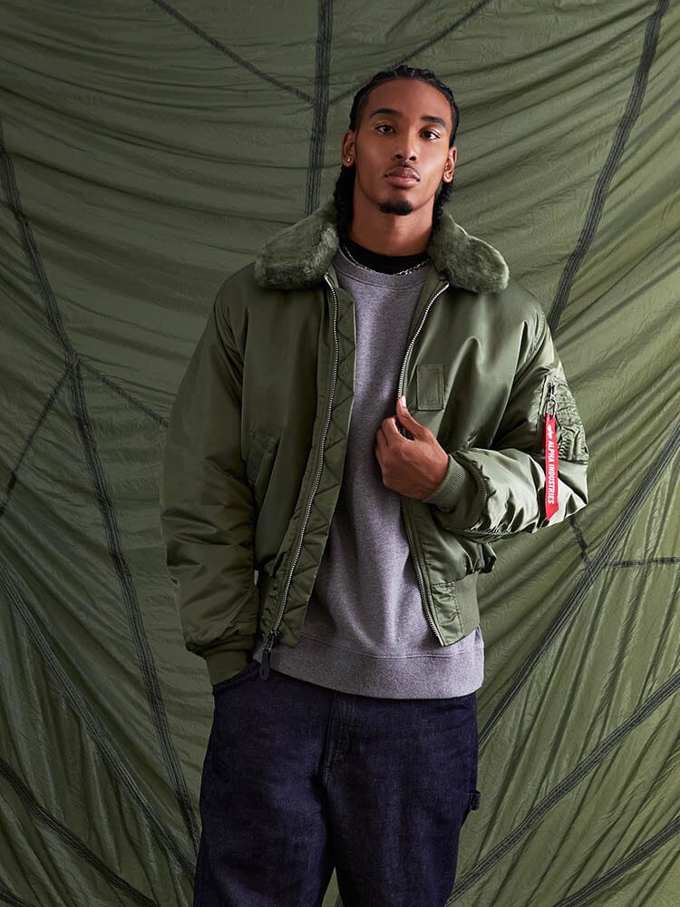 Alpha B-15 Flight Jacket – Belmont Army