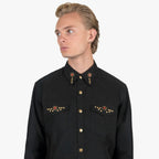 Brux Long Sleeve Studded Shirt