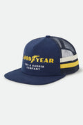 Brixton Goodyear Service Medium Profile Trucker Cap