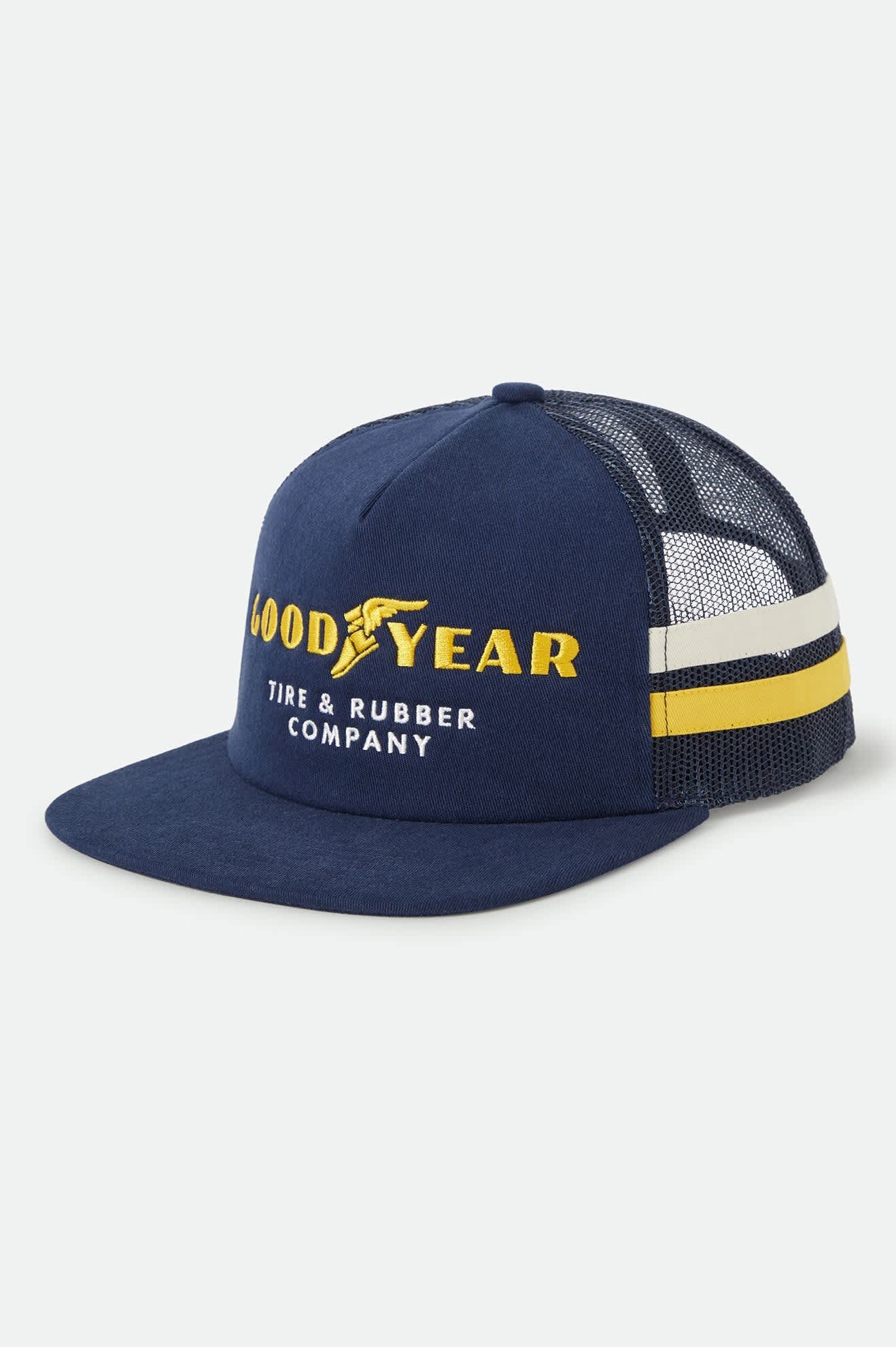 Brixton Goodyear Service Medium Profile Trucker Cap