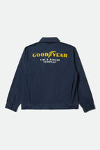 Brixton Men's Goodyear Trademark Light Weight Jacket