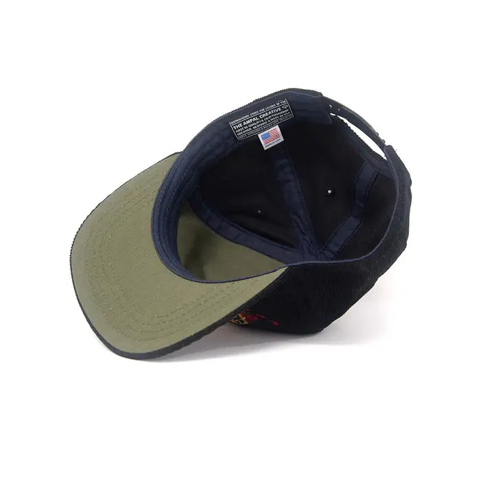 Ampal X Grateful Dead Roses Black Snapback