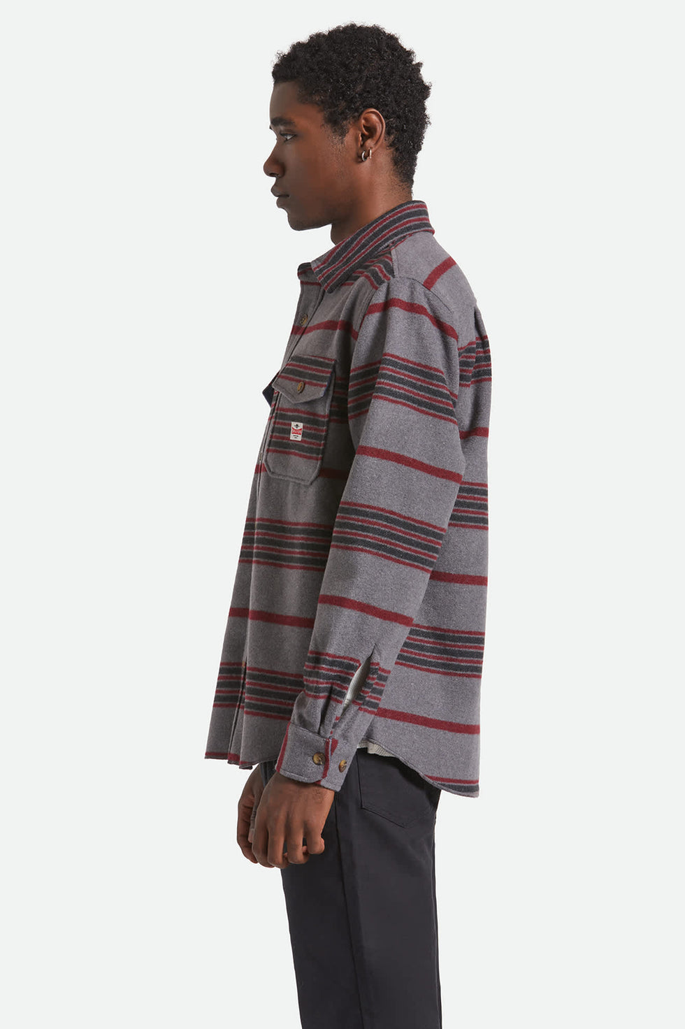 Brixton Men's Altered Threads Overshirt
