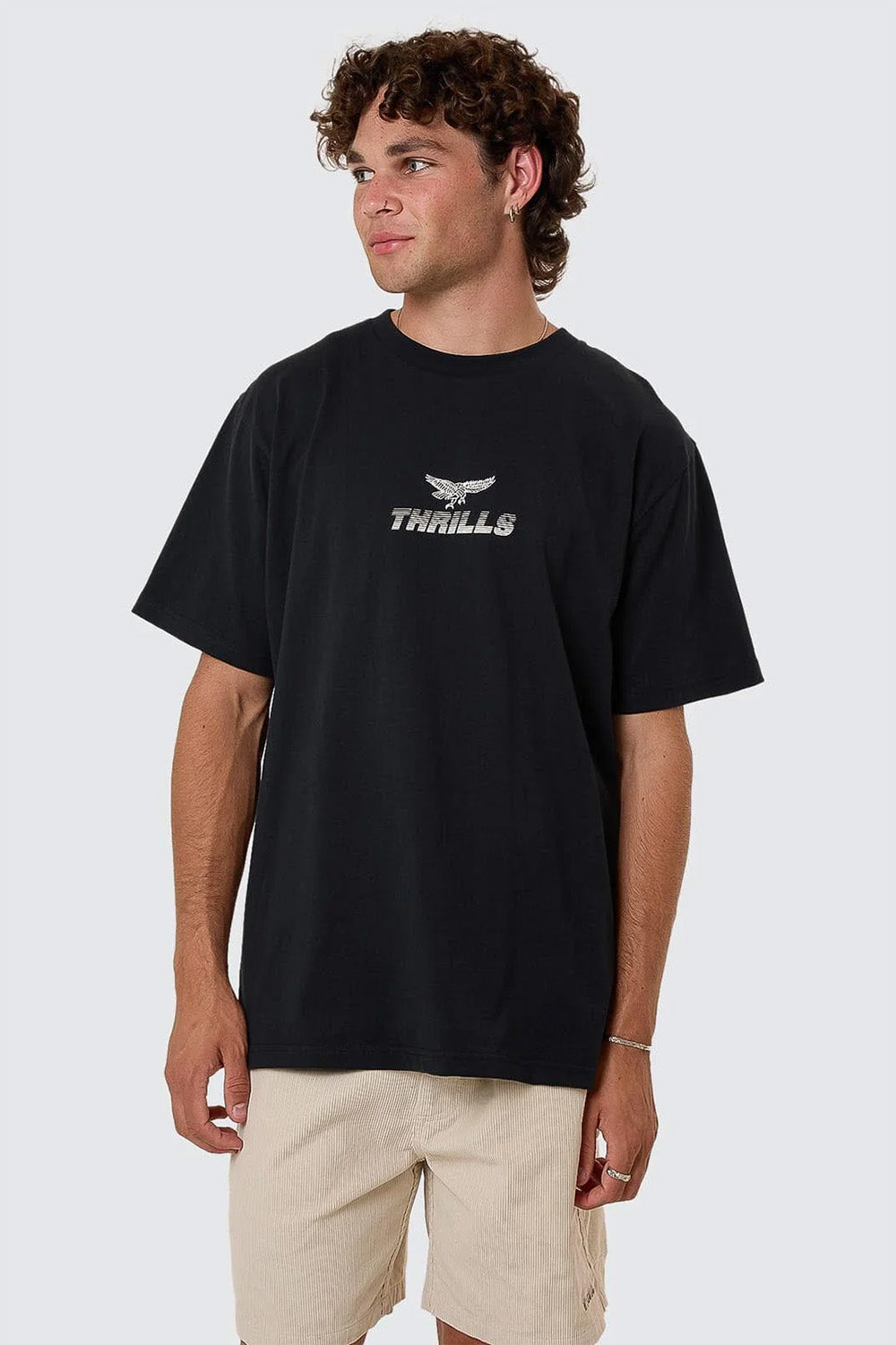 Paradise Before Anarchy Merch Fit Tee - Washed Black