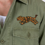 Flying Tiger Long Sleeve Embroidered Shirt