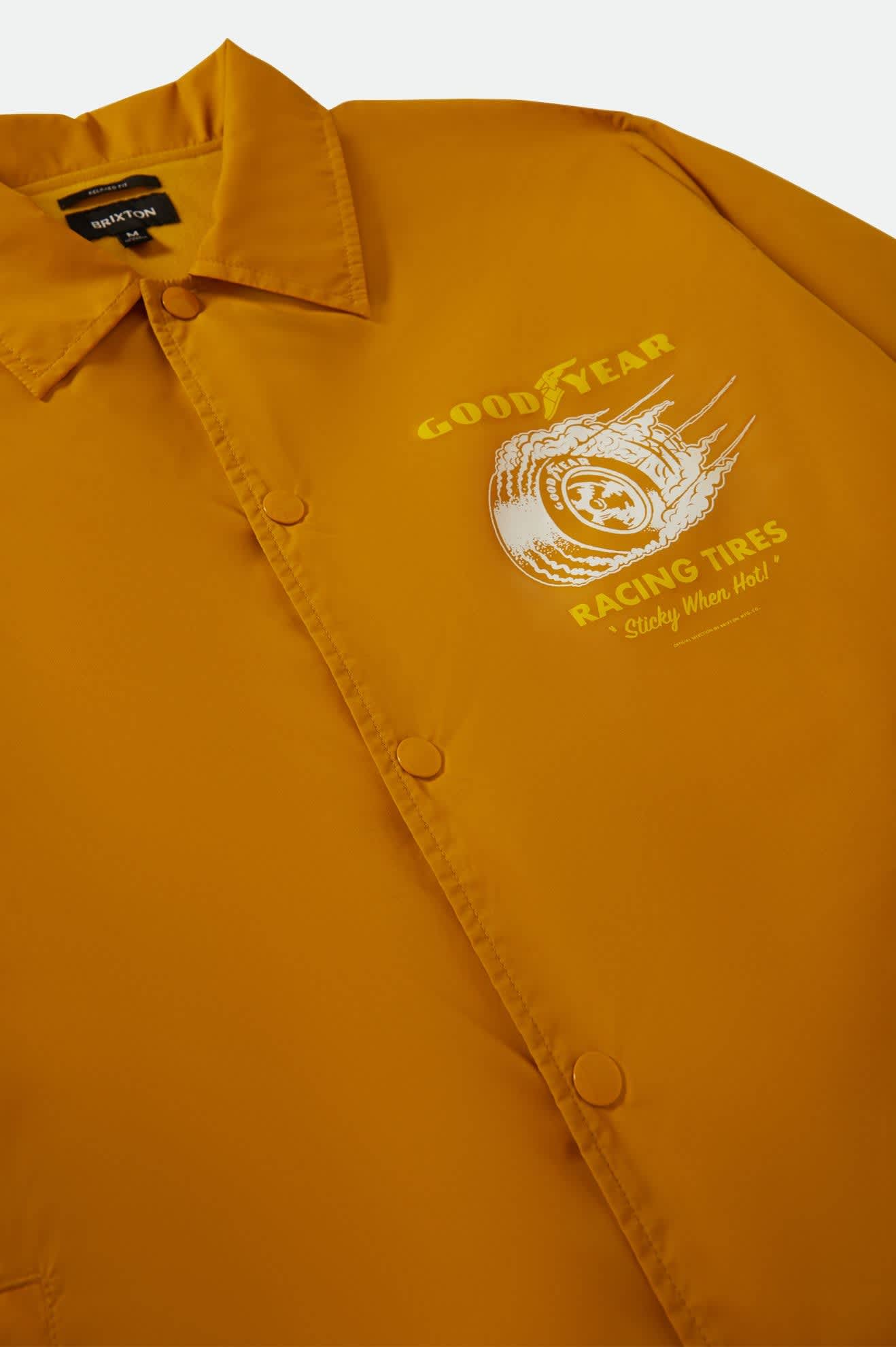 Brixton Men's Goodyear Slick Wind Breaker