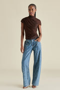Women's Evereth Knit Top - Dark Toffee
