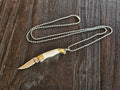 Folding Knife Necklace