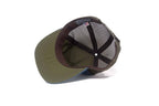 Monstera Trucker - Blue/Olive
