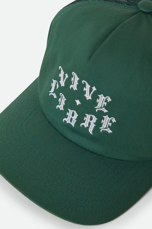 Brixton Vive Libre Medium Profile Trucker Hat