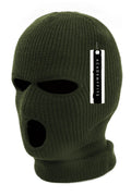 3 Hole Ski Mask - Olive