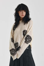Women's Bonehead Knit - Ecru/Black