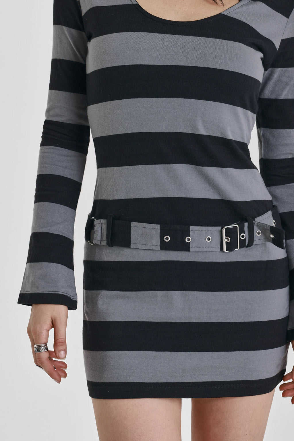 Women's Boss Dress - Grey/Black