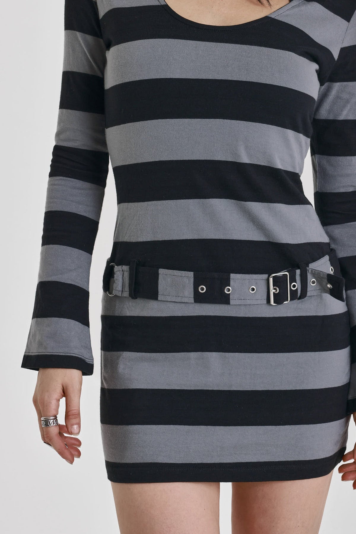 Women's Boss Dress - Grey/Black