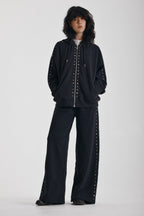 Women's Vegas Hoodie - Washed Black
