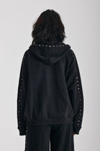 Women's Vegas Hoodie - Washed Black