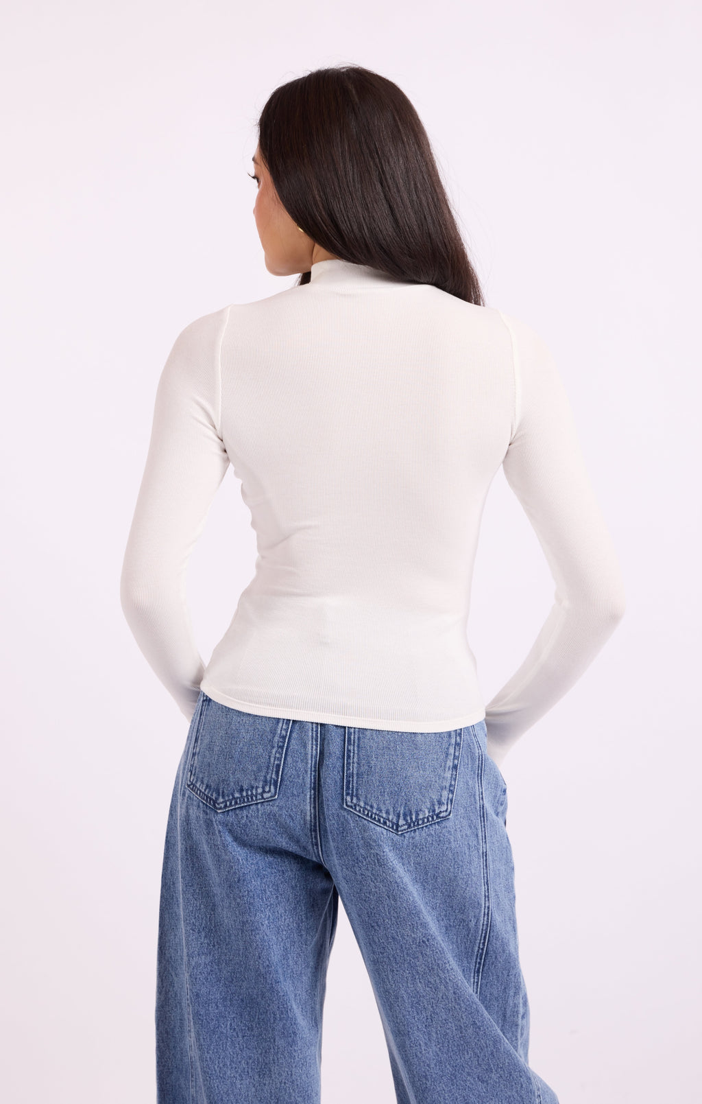 Ronan Knit Top - Ivory