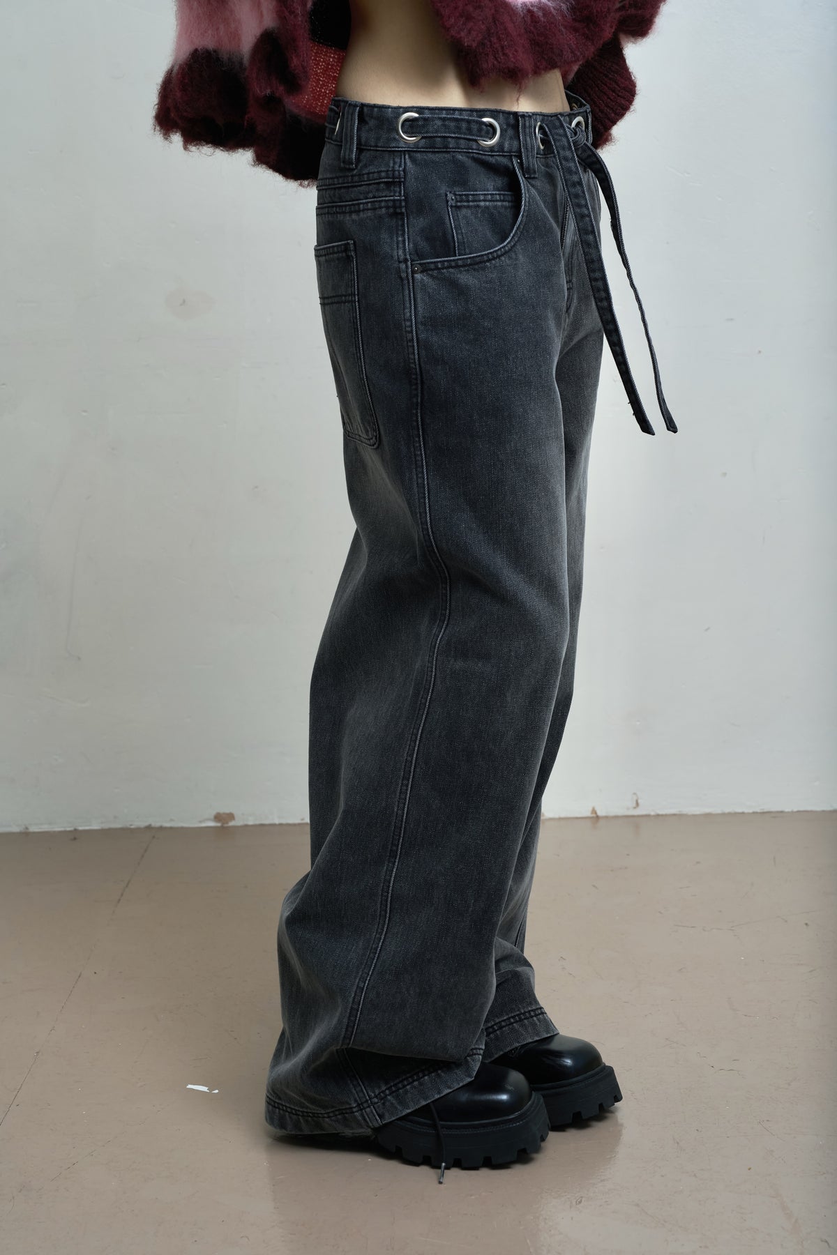 Women's Loopy Jean - Charcoal