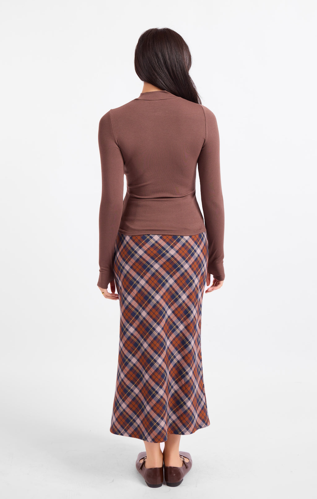 Ronan Knit Top - Brown