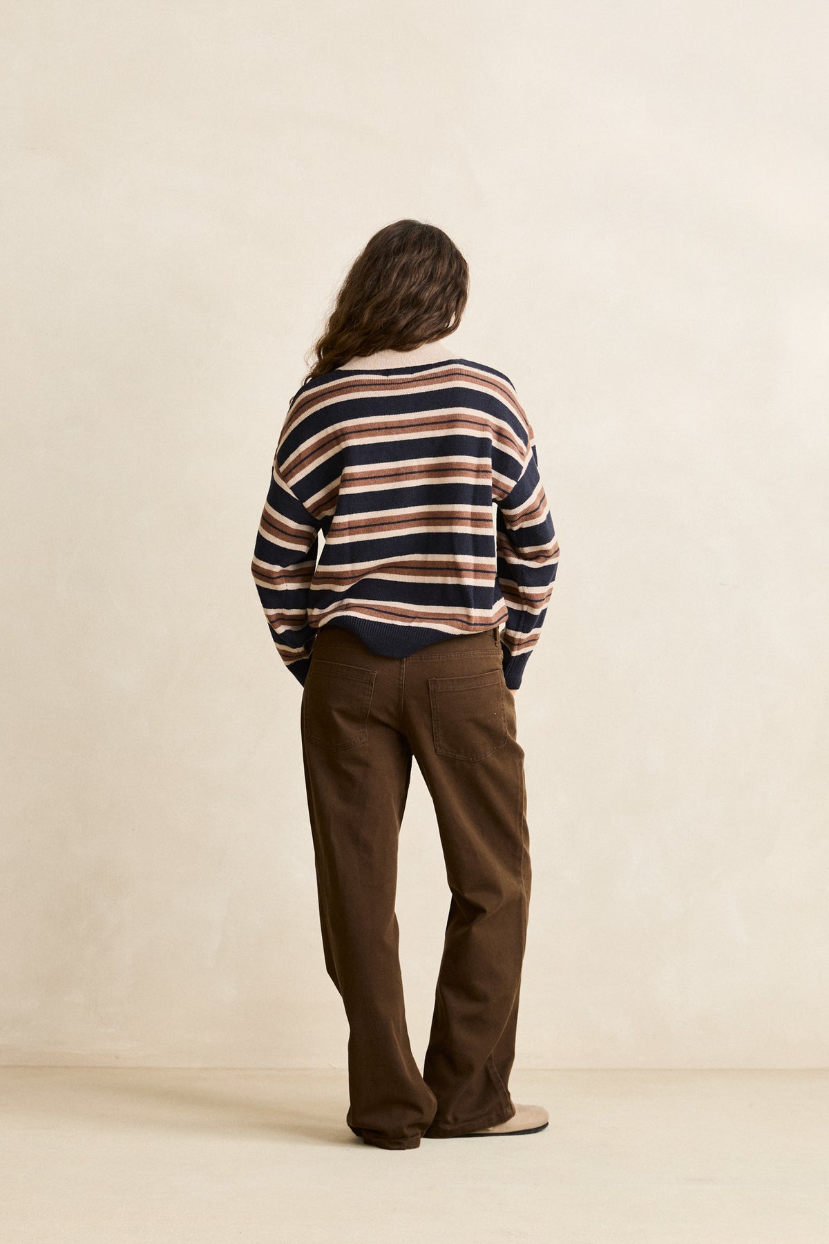 Women's Shoreline Rugby Sweater - Sand