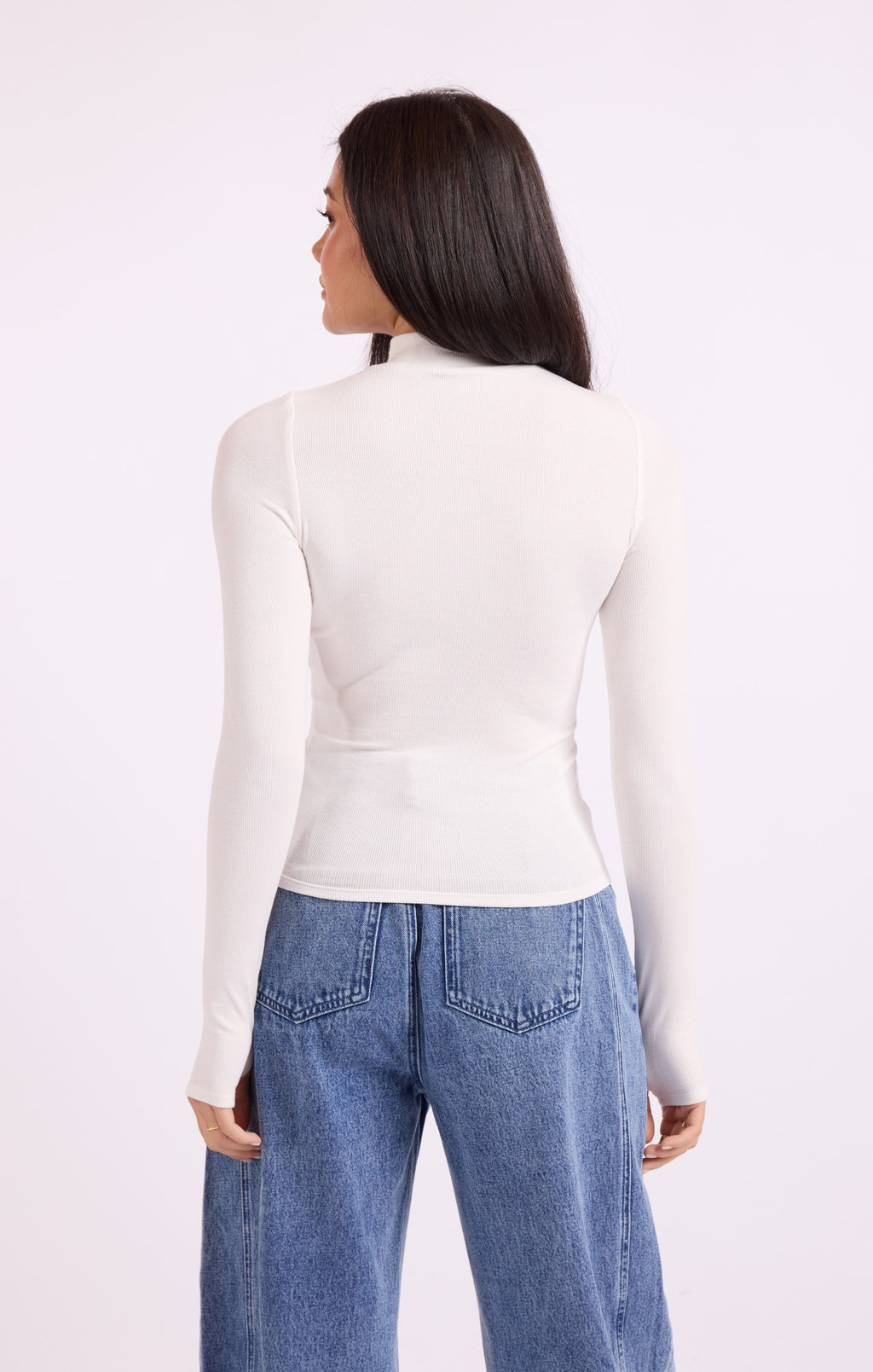 Ronan Knit Top - Ivory