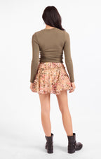 Ronan Crewneck Top - Olive