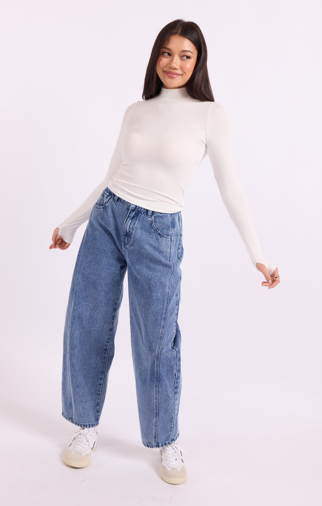 Ronan Knit Top - Ivory
