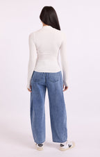 Ronan Knit Top - Ivory