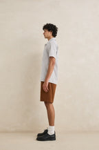 Men's Seersucker Stripe Short Sleeve Shirt