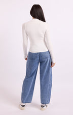Ronan Knit Top - Ivory