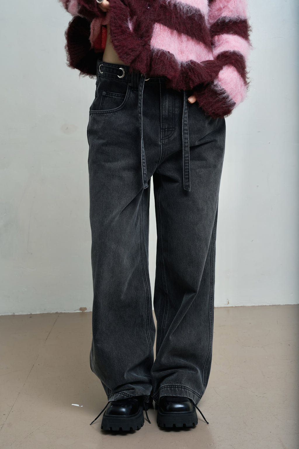 Women's Loopy Jean - Charcoal