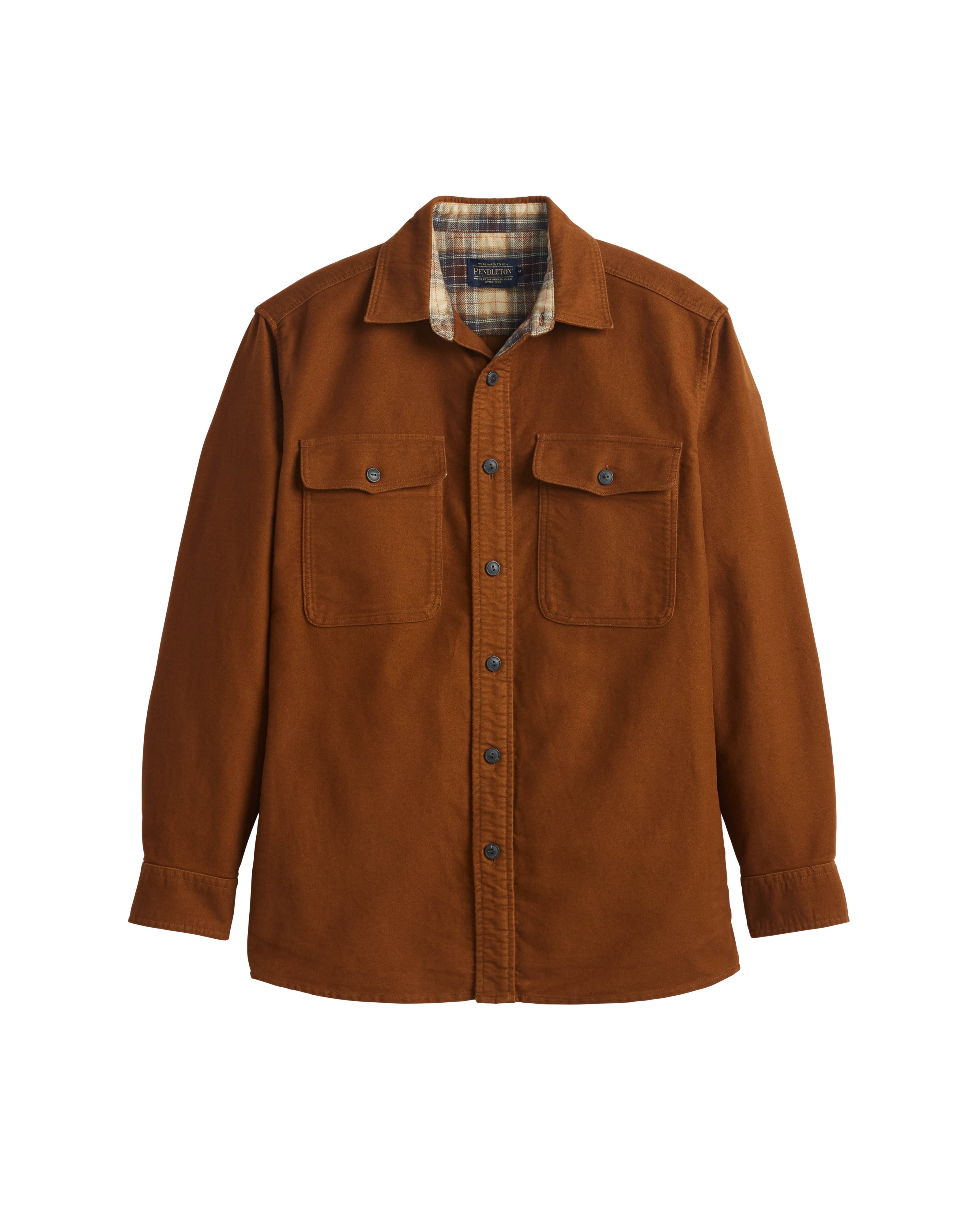 Pendleton Men's Belmont Moleskin Shirt - Whisky
