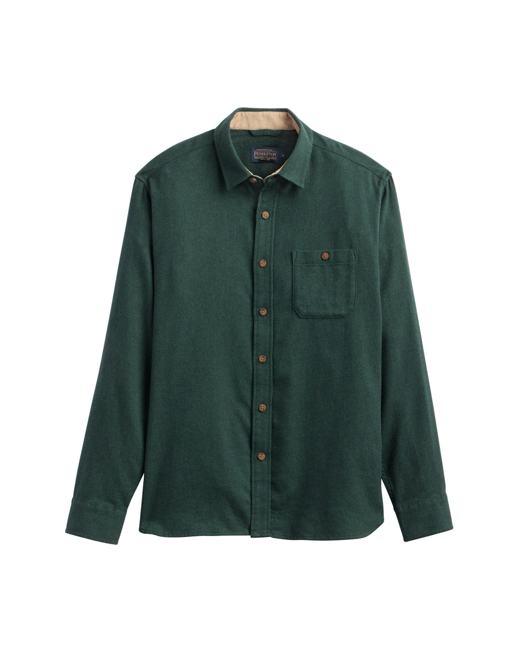 Pendleton Men's Fremont Flannel Shirt - Elm Donegal Heather