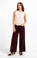 Secret Society Corduroy Pants - Wine