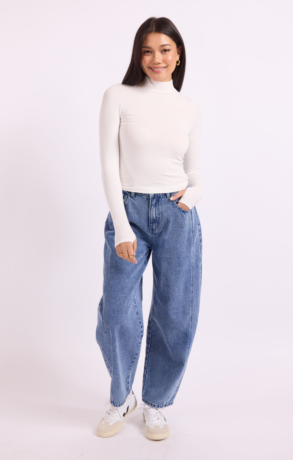 Ronan Knit Top - Ivory