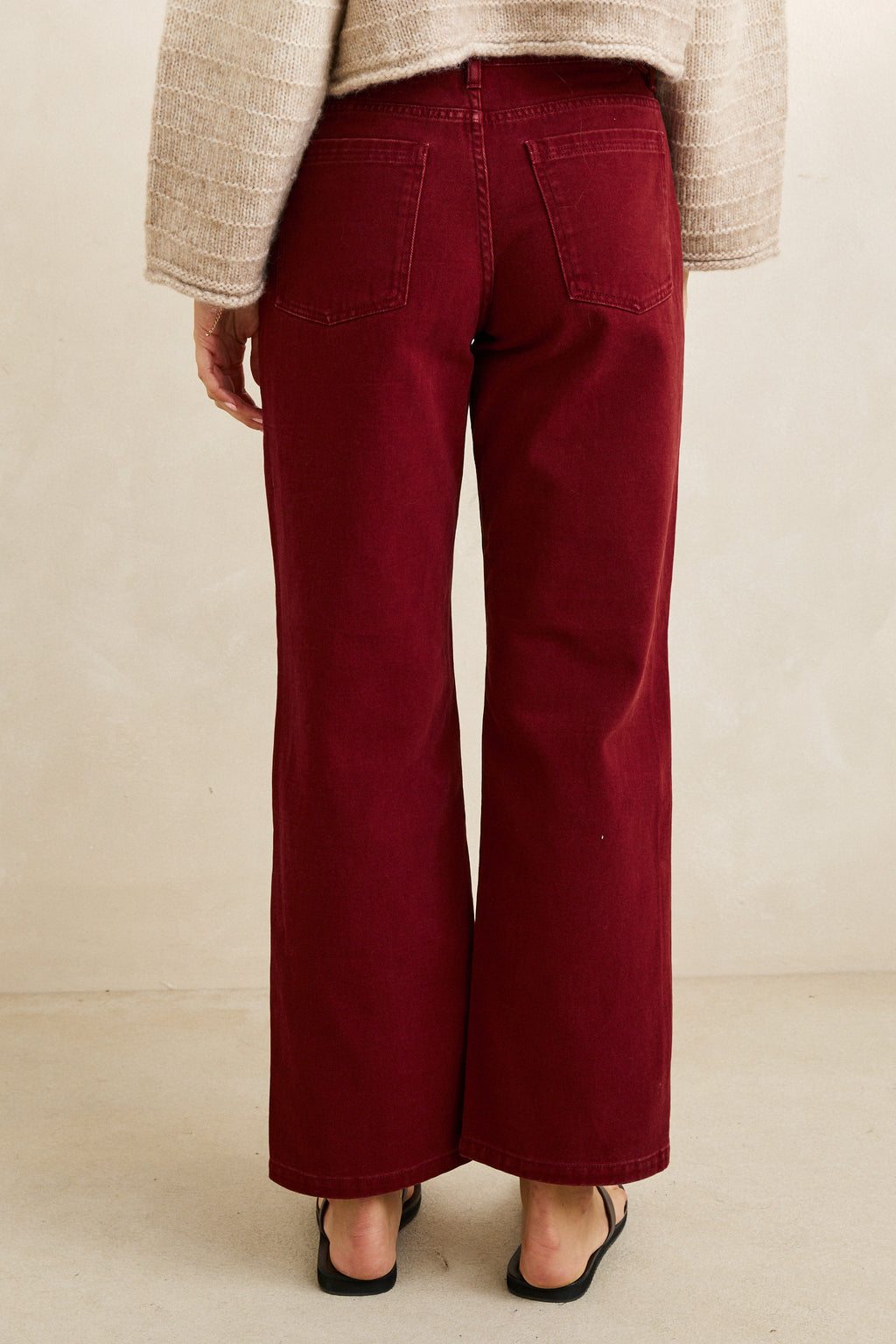 Women's Adjustable Charlie Pant - Wine