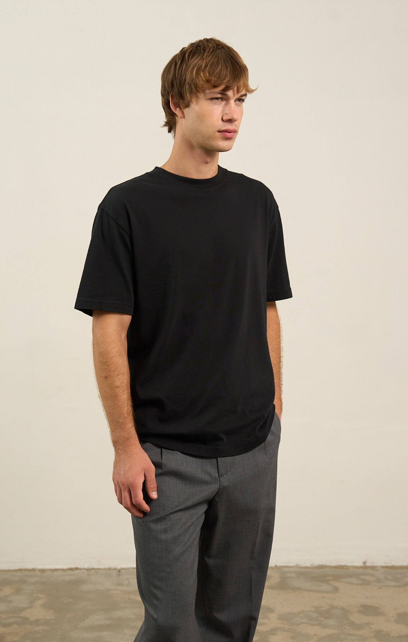 Men's Relaxed S/S Tee - Black