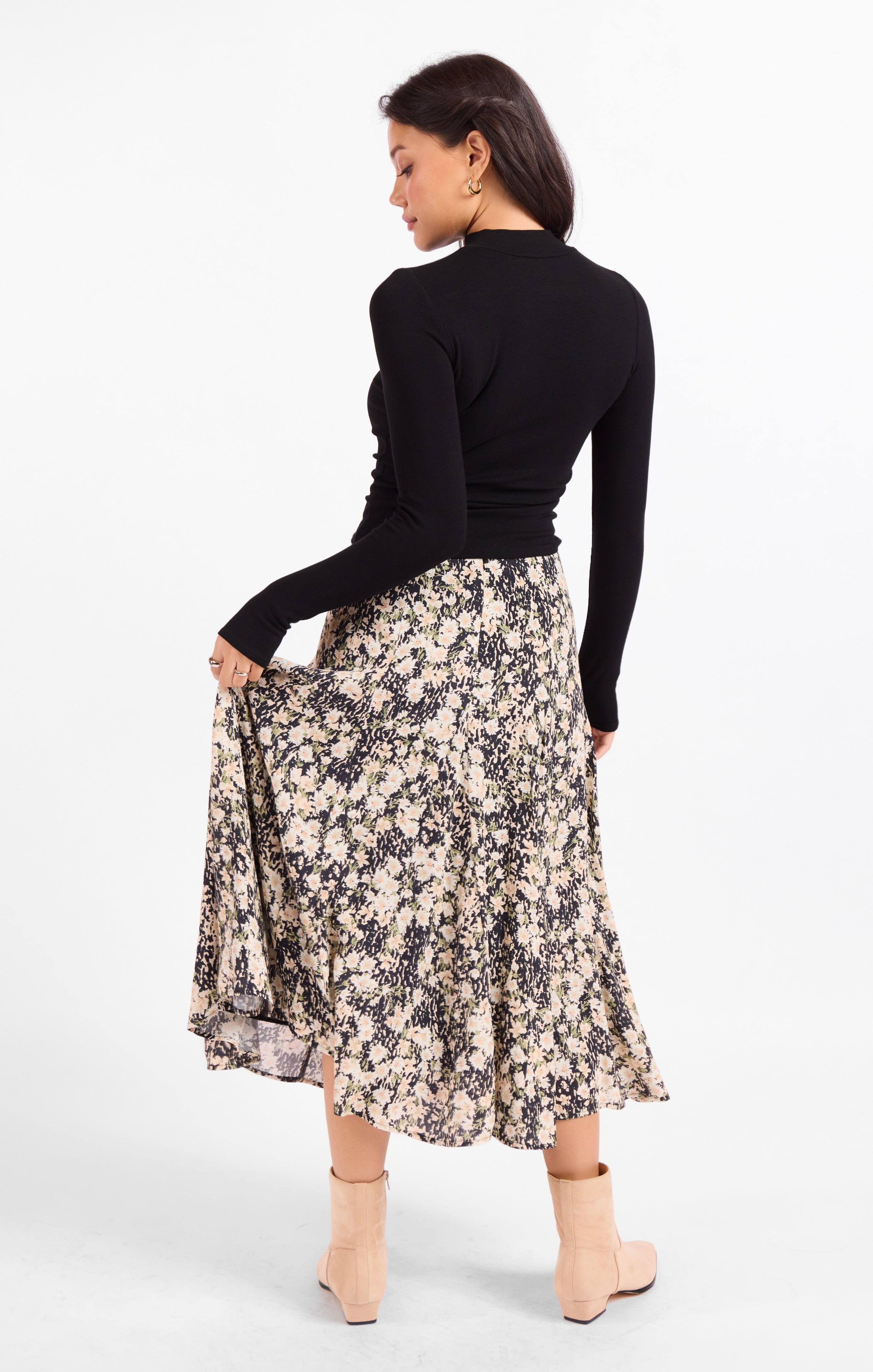 Ronan Knit Top - Black