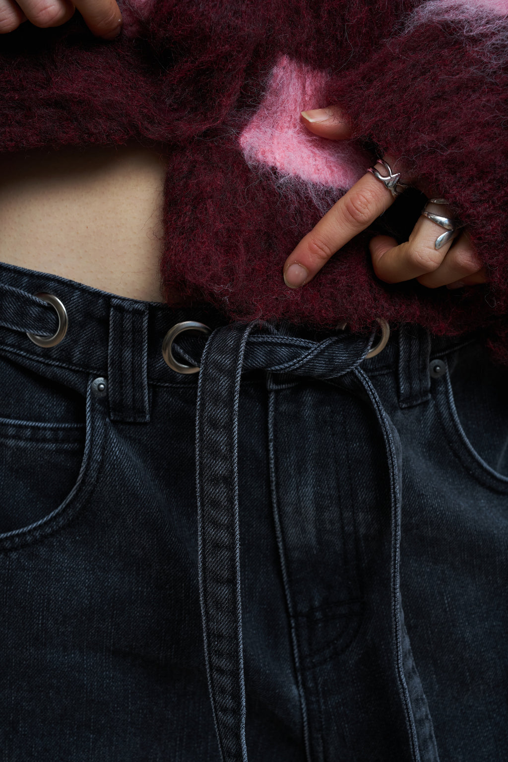 Women's Loopy Jean - Charcoal