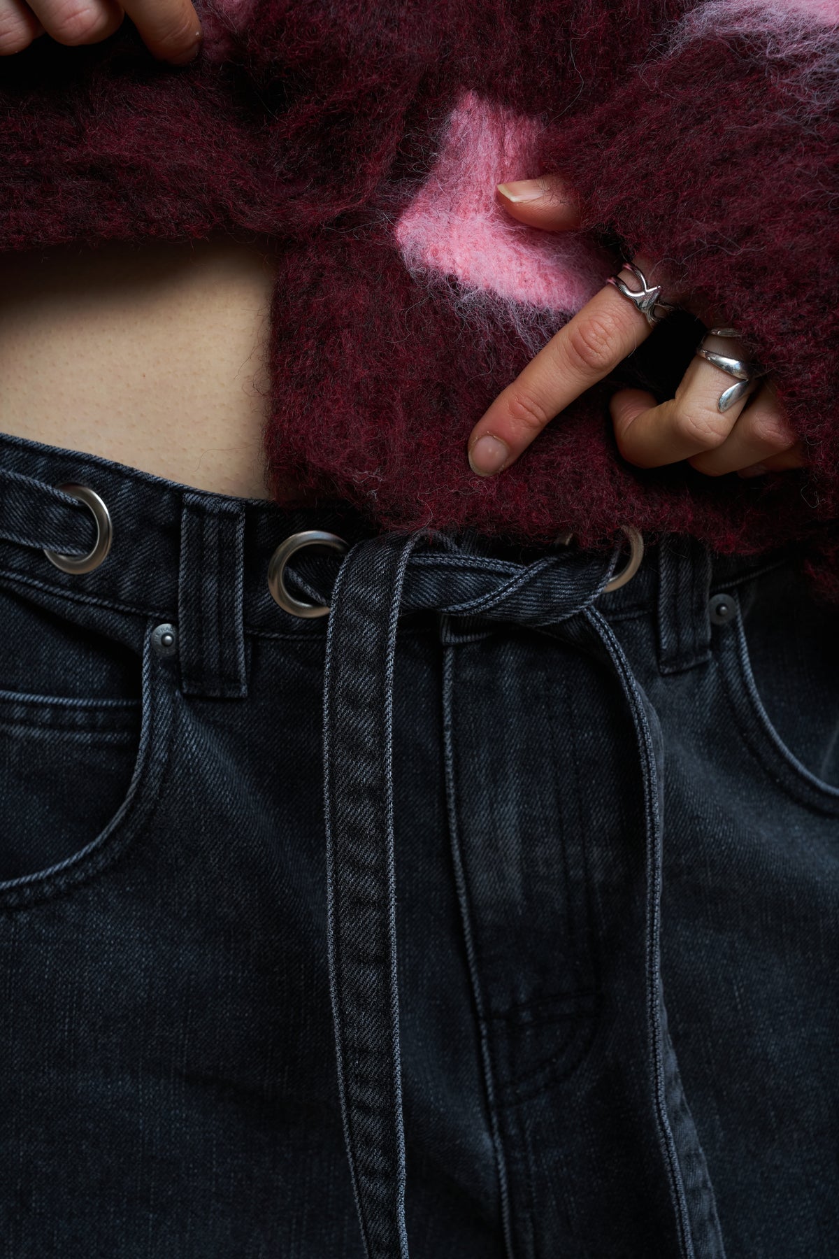 Women's Loopy Jean - Charcoal