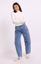 Ronan Knit Top - Ivory
