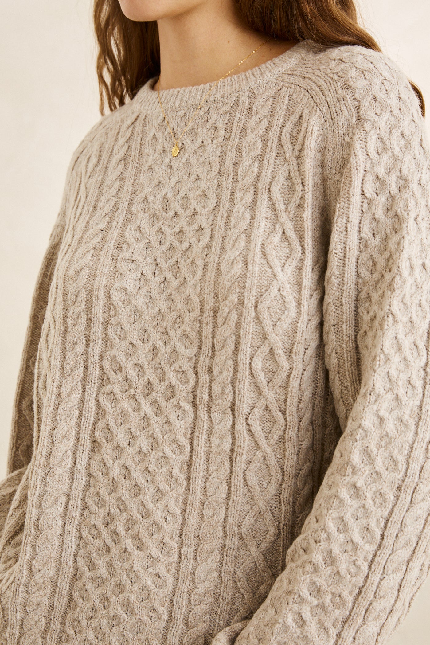 Mohair Oceanside Knit - Sand